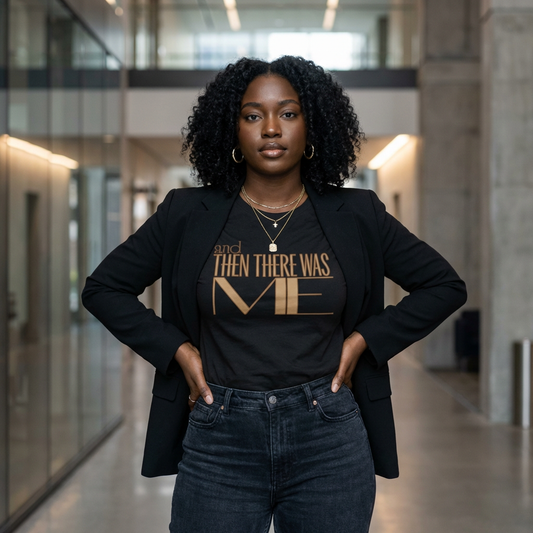 Then There Was Me Unisex Tee | Bold Self-Confidence Statement Shirt | Inspirational Success Graphic T-Shirt