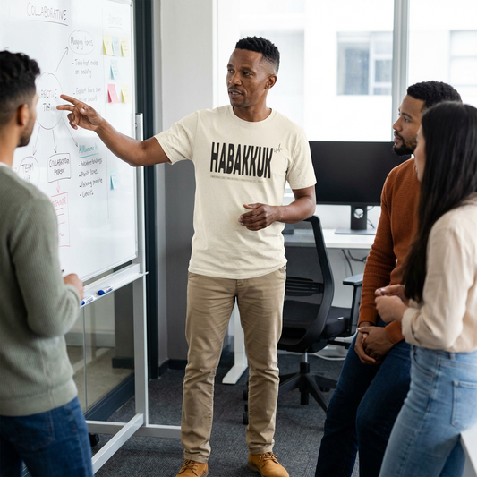 Habakkuk-ish Tee – Write the Vision Faith Streetwear