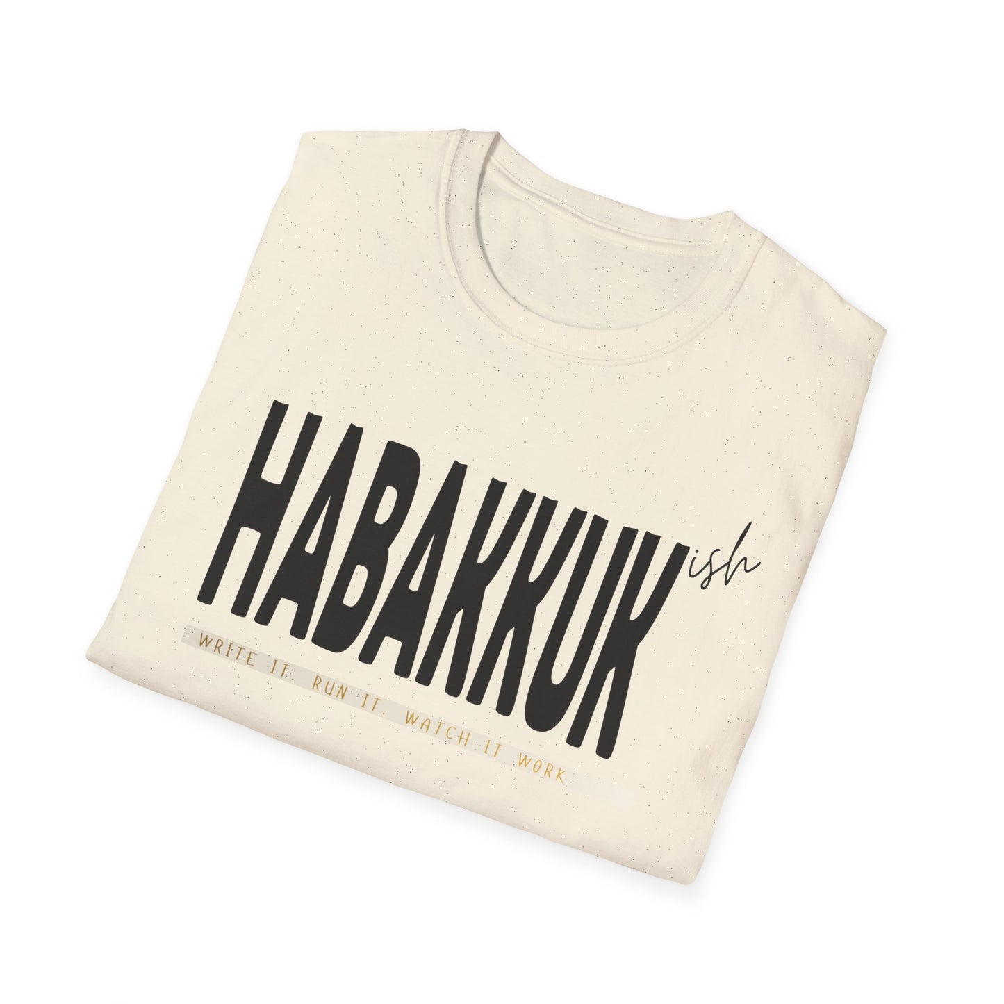 Habakkuk-ish Tee – Write the Vision Faith Streetwear